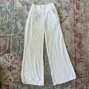 Cream Aerie beach cover up pants